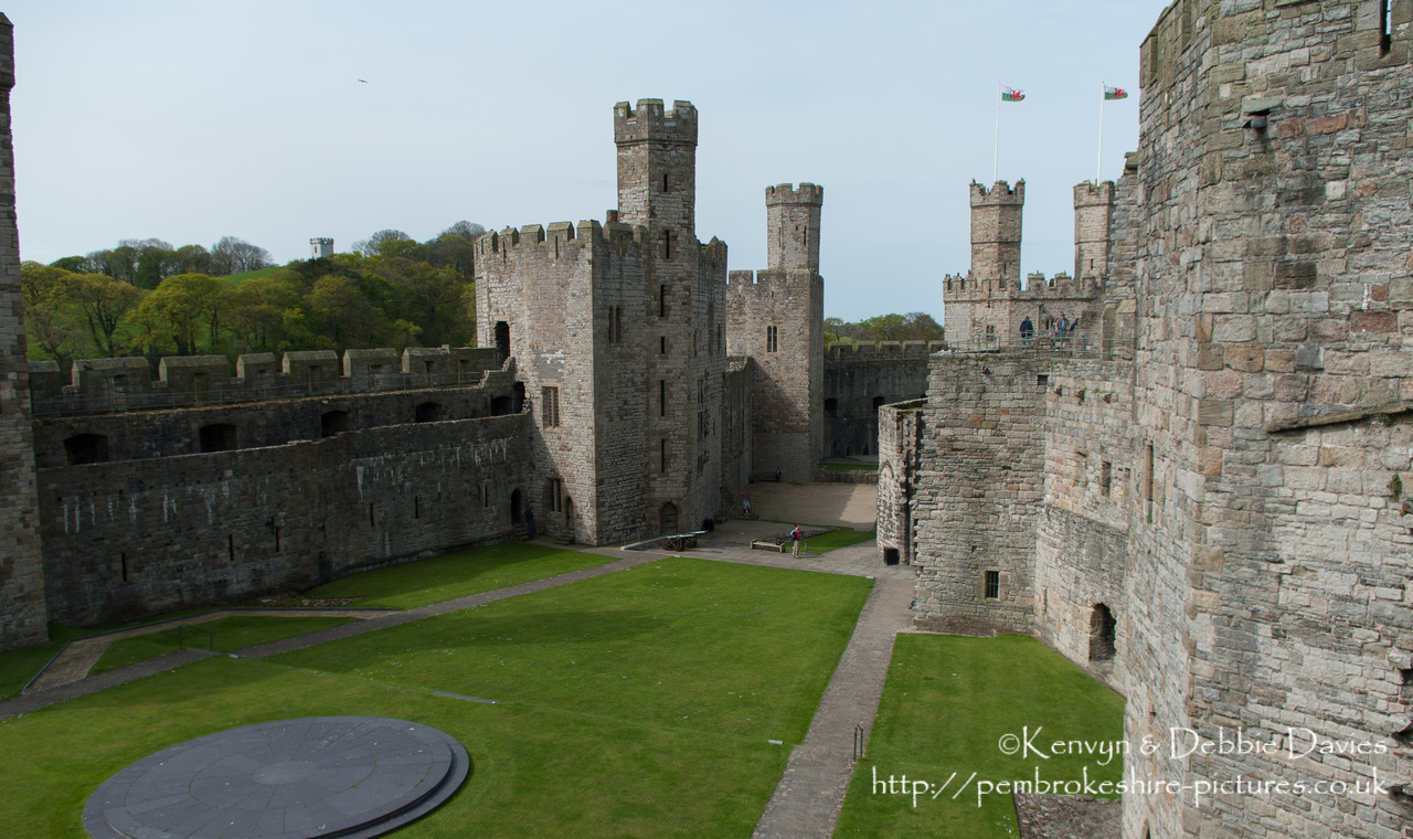 13th Century Castle in Gwynedd, North Wales