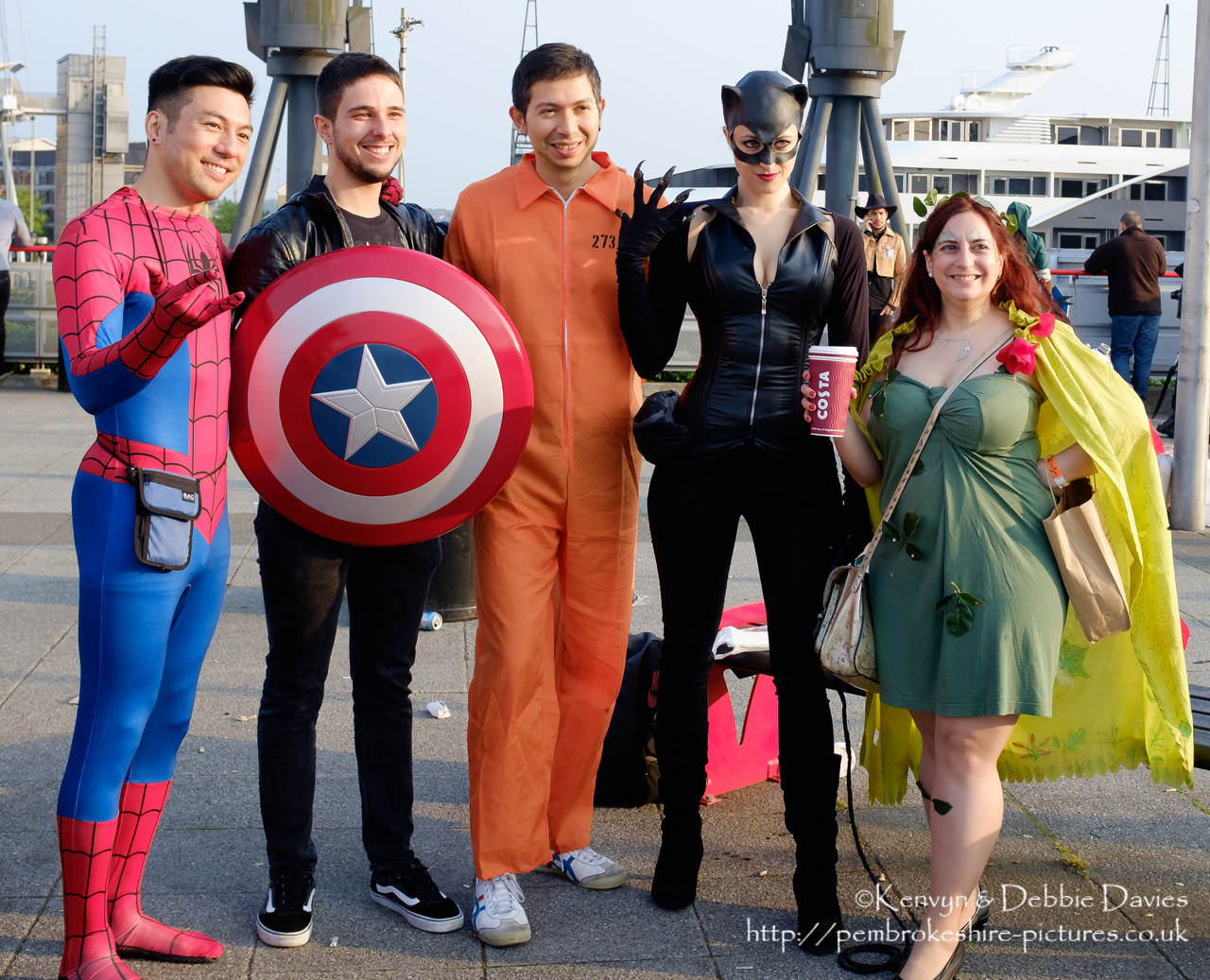 If you can identify the characters (or if you are one of the characters) then please email me at <a href="mailto:webmaster@pembrokeshire-pictures.co.uk">webmaster@pembrokeshire-pictures.co.uk</a>.