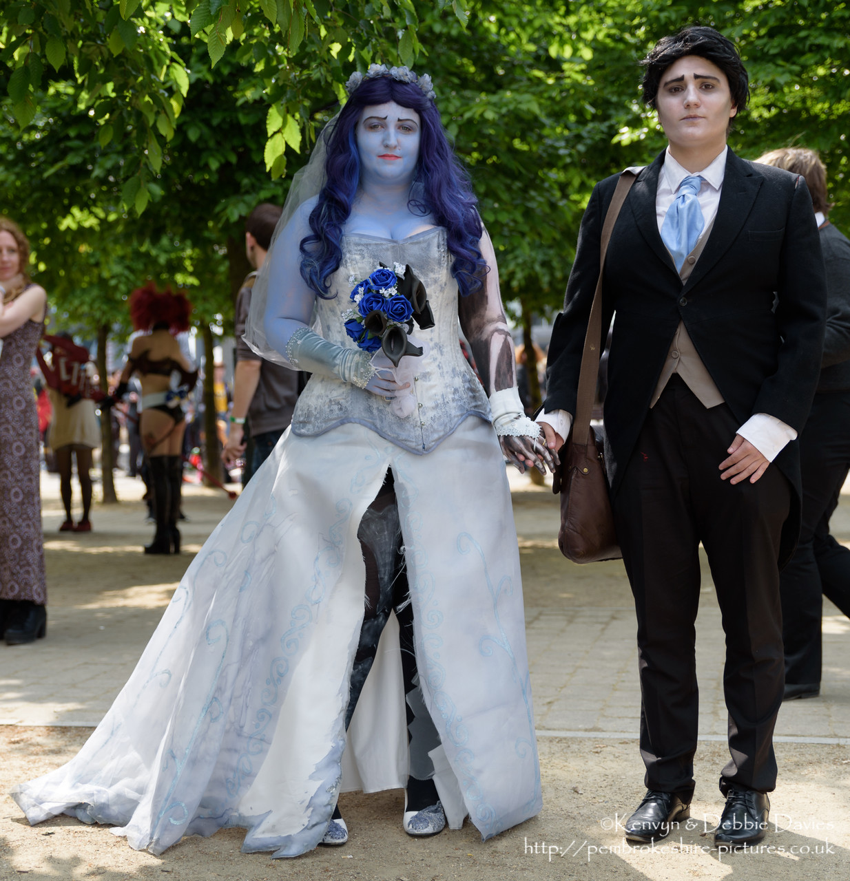 If you can identify the characters (or if you are one of the characters) then please email me at <a href="mailto:webmaster@pembrokeshire-pictures.co.uk">webmaster@pembrokeshire-pictures.co.uk</a>.