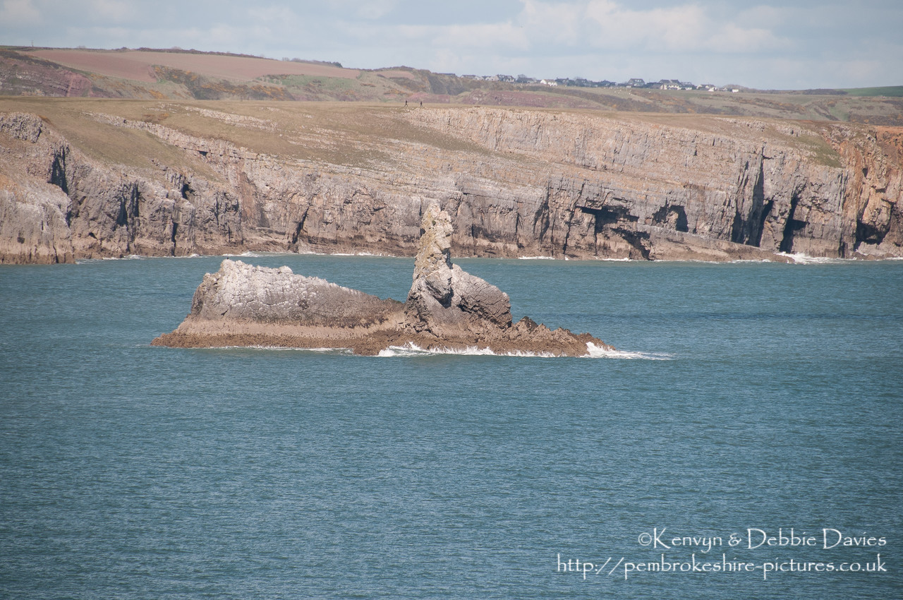 The Coast Around St Govan's Head.