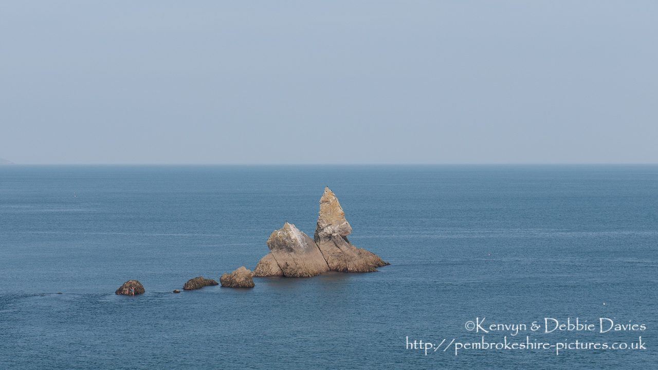 Broad Haven South, reached from Bosherston Lily Ponds in South Pembrokeshire.