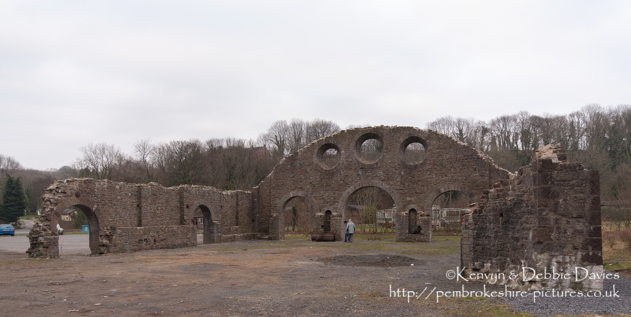 Grove Colliery at Stepaside (being restored as of February 2006)