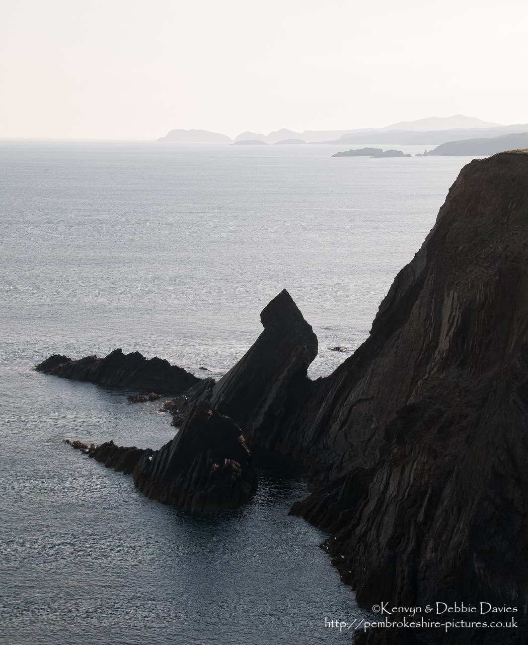 Solva and surrounding headlands