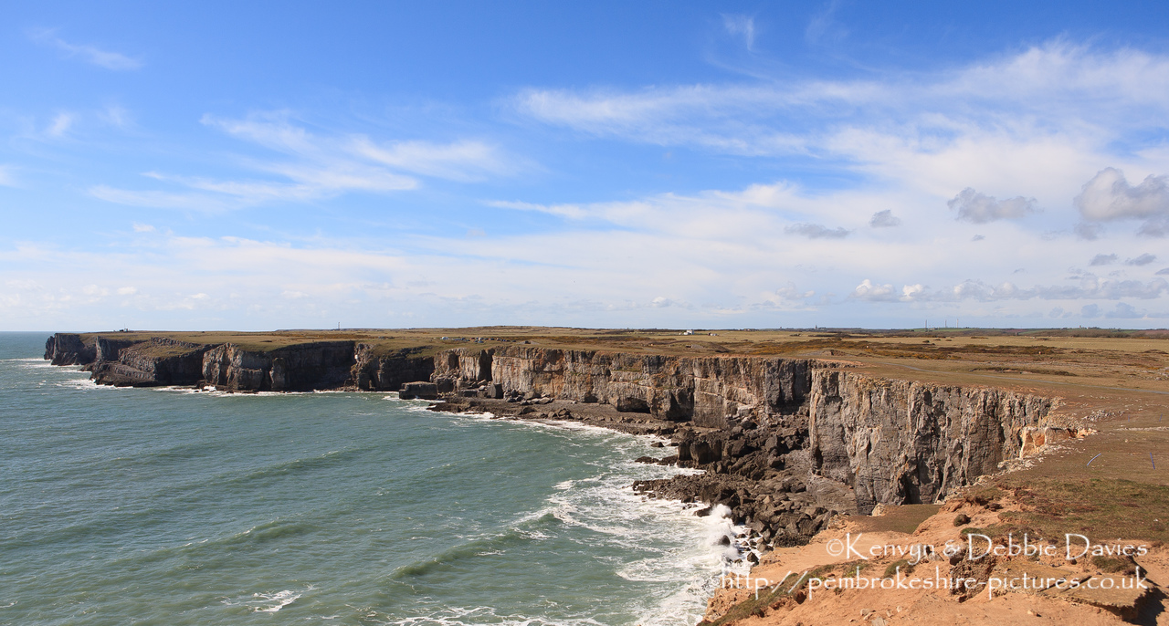 The Coast Around St Govan's Head.