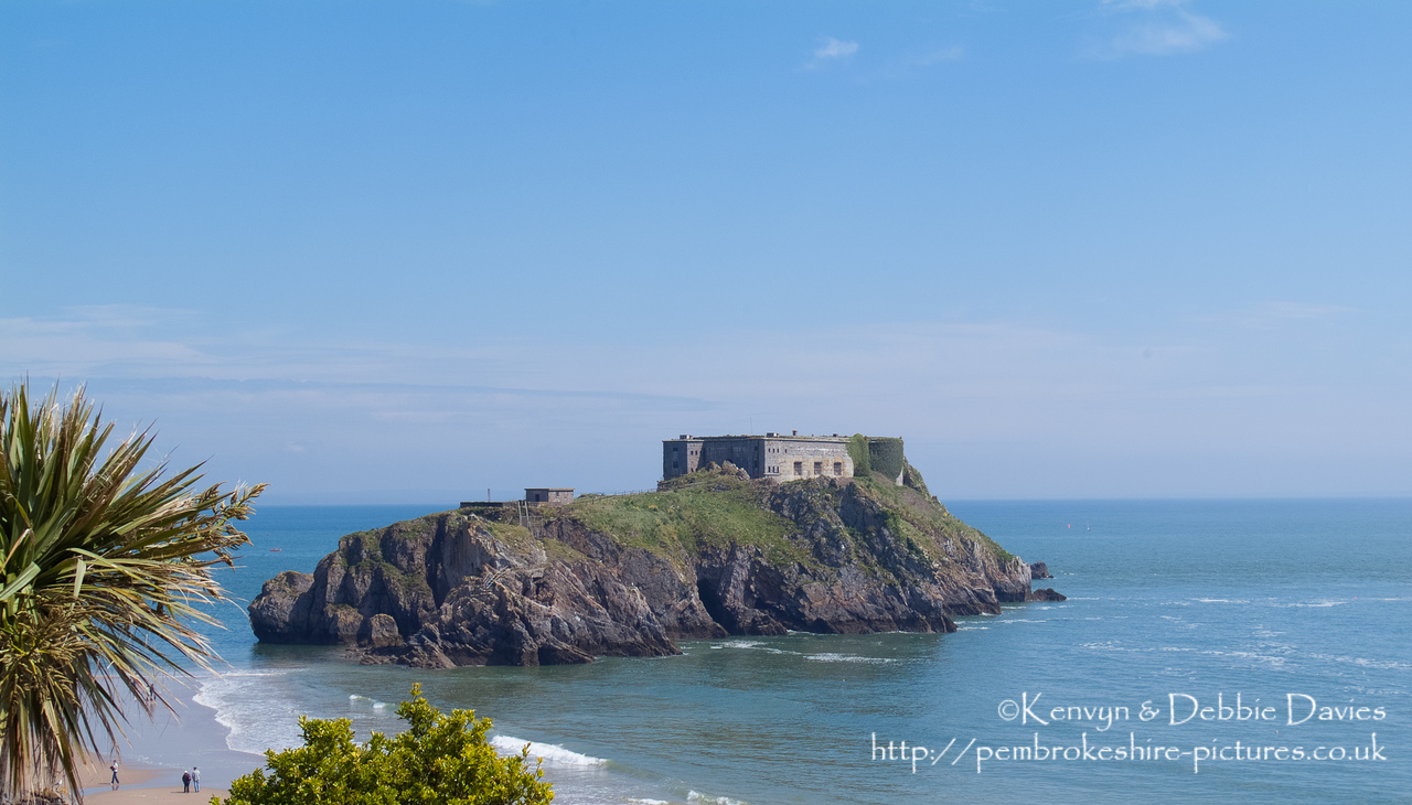 St. Catherine's Fort in Tenby was built in 1867 to prevent Tenby being used as a bridgehead for an attack on the port of Milford Haven. It is currently derellict but has acted as a fort, private dwelling and zoo!