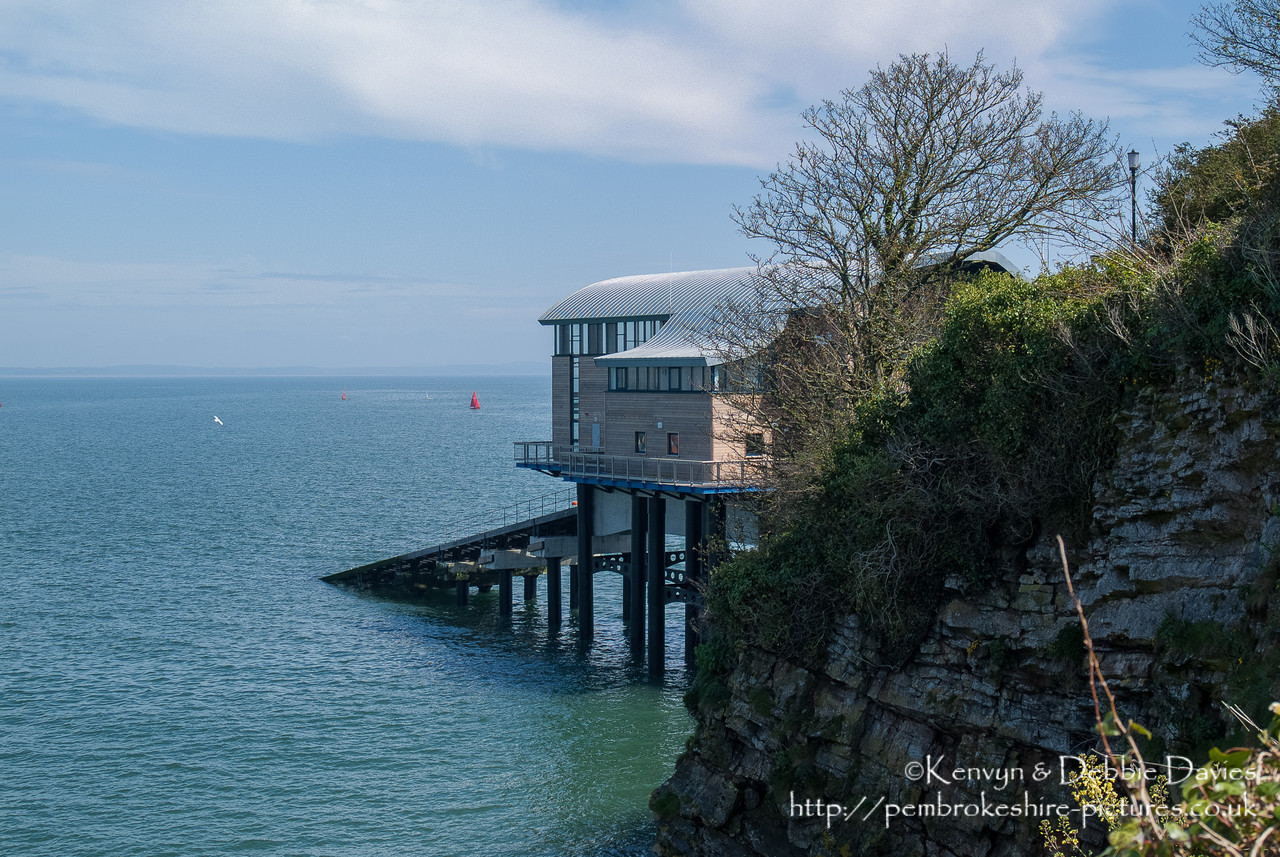 Tenby has had a lifeboat station since 1852, with the RNLI running it since 1854. It currently (as at 2012) has the old station (recently converted to a private residence), built in 1976 and the new  (completed 2005).