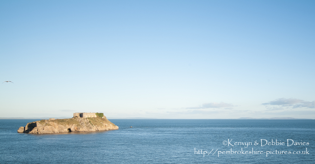 St. Catherine's Fort in Tenby was built in 1867 to prevent Tenby being used as a bridgehead for an attack on the port of Milford Haven. It is currently derellict but has acted as a fort, private dwelling and zoo!