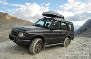 Land Rover Discovery II at Coll Sommeiller