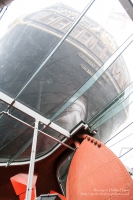 Stern from below, SS Great Britain in Bristol