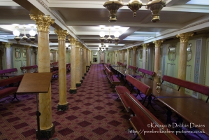 SS Great Britain Dining Saloon on the Saloon Deck