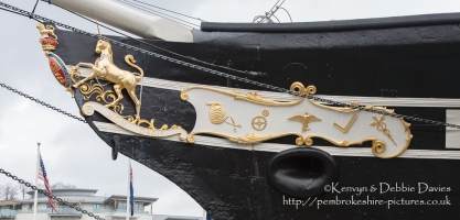 Bow of the SS Great Britain, Bristol