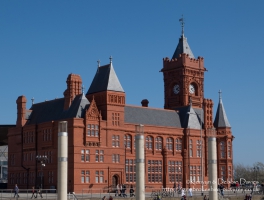 The Pierhead Building in Cardiff Bay