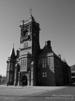 The Pierhead Building in Cardiff Bay