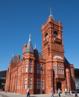 The Pierhead Building in Cardiff Bay