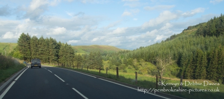 On the A44