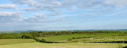 Landscape in mid Wales