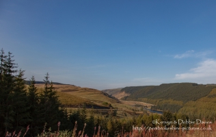 Llyn Brianne is an artificial resevoir which was completed in the early 70s by the Wimpey Construction to regulate the flow in the River Tywi.