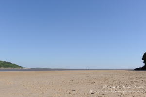 Beach at Llansteffan, Carmarthenshire