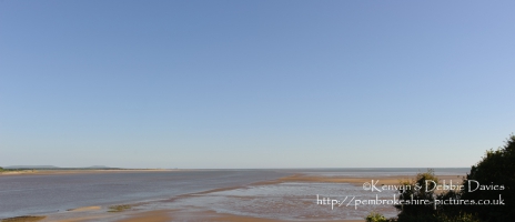 Beach at Llansteffan, Carmarthenshire