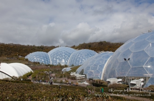 Completed in 2001, The Eden Project is a visitor attraction in Cornwall consisting of biomes containing plant from the Mediterranean ad Tropics.