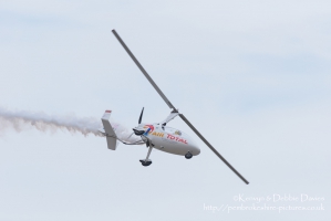 Calidus autogyro at Wales National Airshow 2015