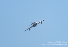 Hawker Hunter T.7 XL573 at Wales National Airshow 2015