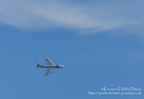 Hawker Hunter T.7 XL573 at Wales National Airshow 2015