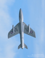 Hawker Hunter T.7 XL573 at Wales National Airshow 2015