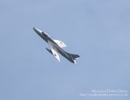 Hawker Hunter T.7 XL573 at Wales National Airshow 2015