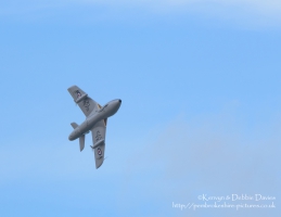 Hawker Hunter T.7 XL573 at Wales National Airshow 2015