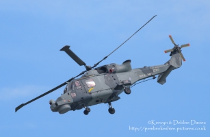 Westland Lynx ZZ380 at Wales National Air Show 2015