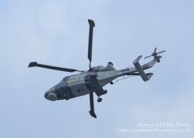 Westland Lynx ZZ380 at Wales National Air Show 2015