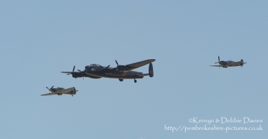 Avro Lancaster PA474 at Wales National Air Show 2009