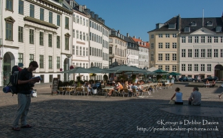 Outdoor cafe in Copenhagen
