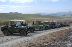 55th Anniversary Land Rover Run in North Wales