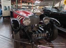 Peter Ustinov's 1928 Mercedes 36/220 reg. YX 5964