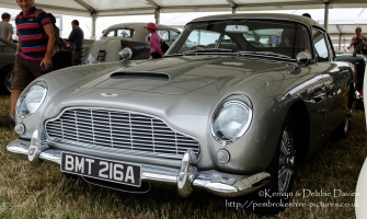 Aston Martin DB5 at CarFest 2013