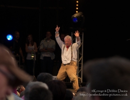 The Wurzels at CarFest 2013