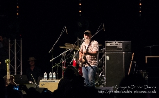 Seasick Steve closing the first night at Carfest 2013
