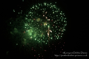 Fireworks at CarFest 2013