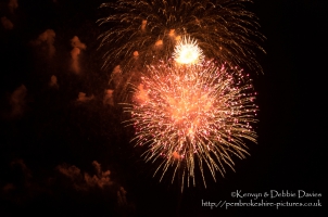 Fireworks at CarFest 2013