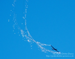 Fireworks glider at Carfest 2013