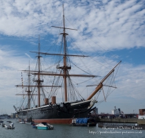 HMS Warrior in Portsmouth Harbour