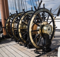 HMS Warrior in Portsmouth Harbour