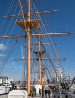 HMS Warrior in Portsmouth Harbour