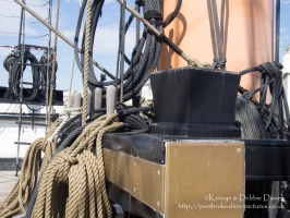 HMS Warrior in Portsmouth Harbour