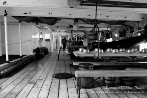 HMS Warrior in Portsmouth Harbour