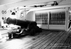 HMS Warrior in Portsmouth Harbour