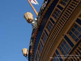 Stern of HMS Victory, Portsmouth