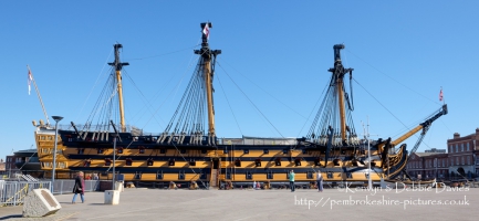 HMS Victory starboard, Portsmouth